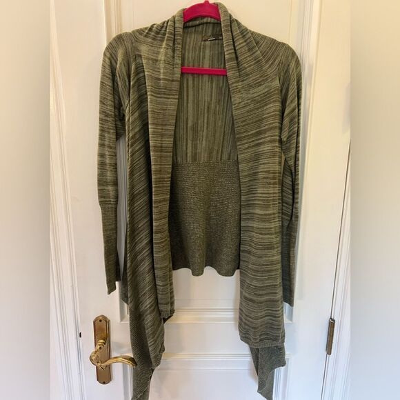 PRANA yoga sweater- green XS - Picture 5 of 5